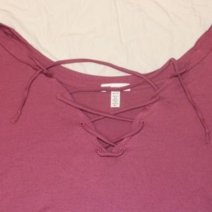 Lace-Up Victoria's Secret PINK Top